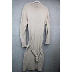 Rails Mila Long Sleeve Maxi Sweater Dress-Belted-Medium-Merino Wool Blend-Medium